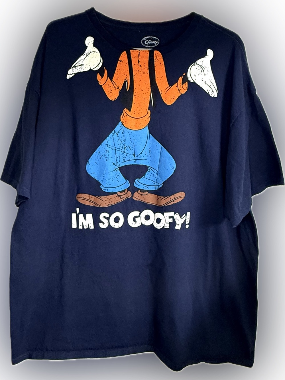 Disney "I'm So Goofy" Goofy Adult T-Shirt Size XXL